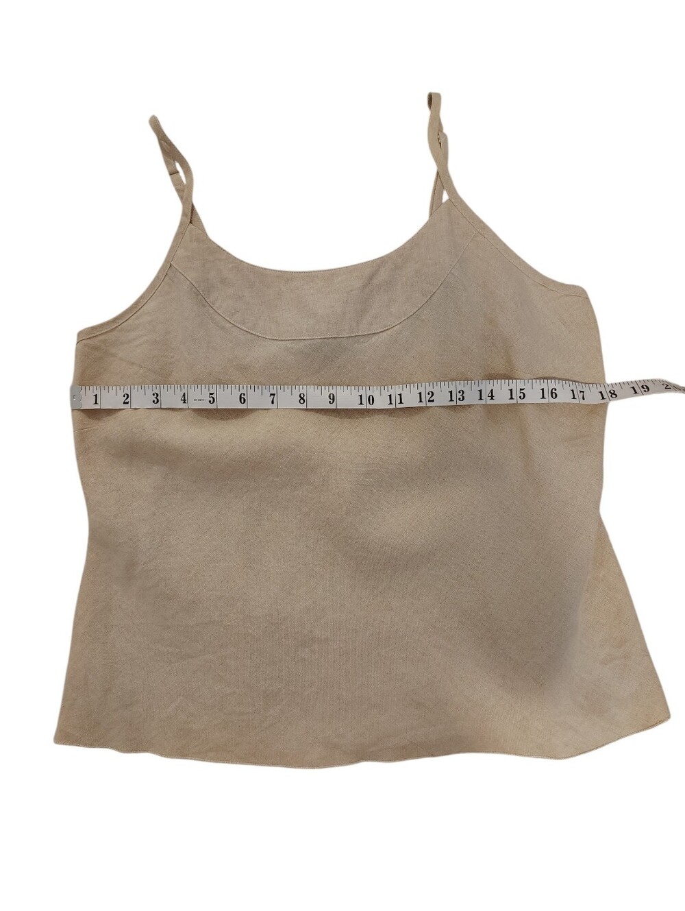 🆕 Women's 100% Linen Cami Top – XL – Brand New